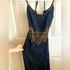 Beautiful Beaded Detailed Evening Gown